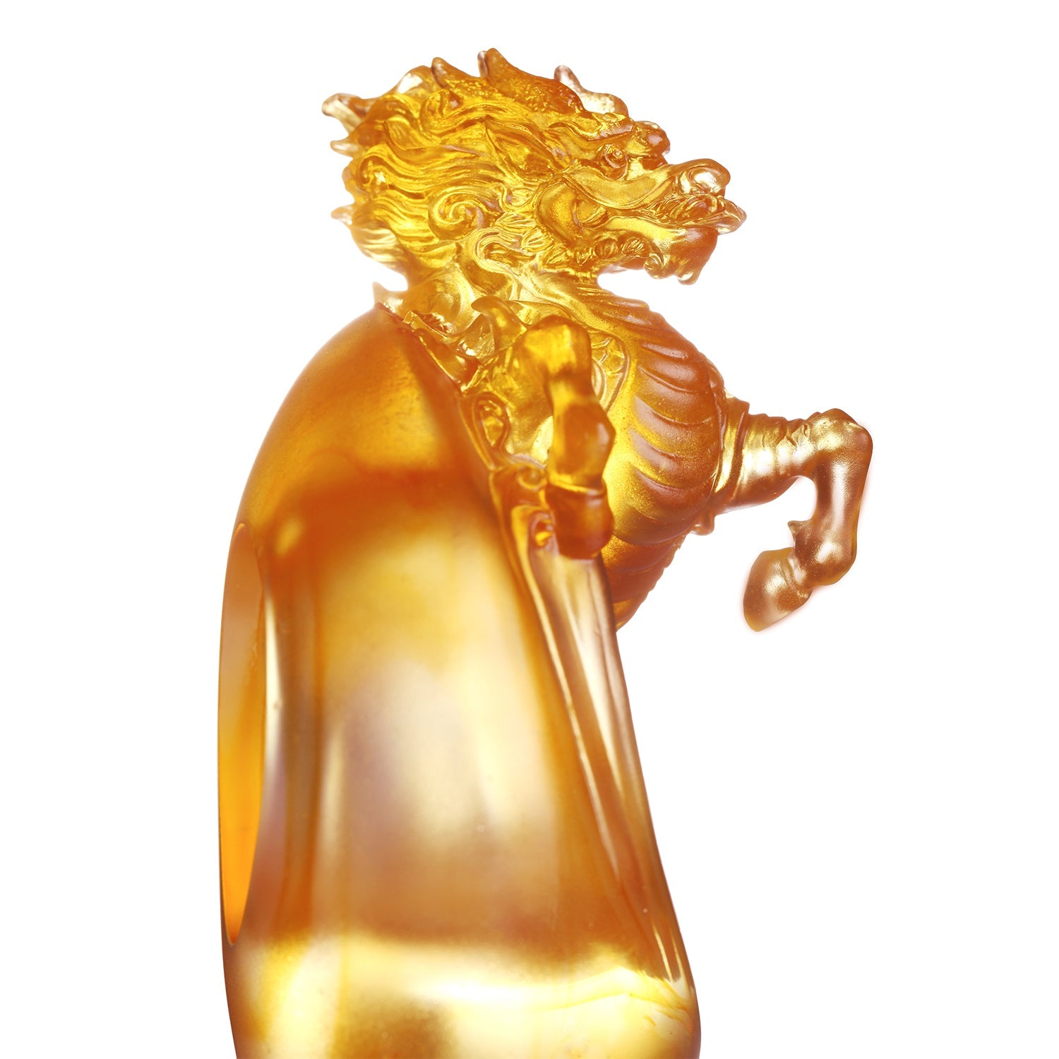 LIULI Crystal Art, Mythical Creature-Qilin - Beauty - LIULI Crystal Art