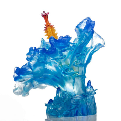 LIULI Crystal Flower Cloudy Peaks Alight