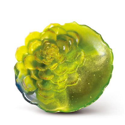 Crystal Flower, Flower of the Month, Twelve Blooms (Set of 12pcs) - LIULI Crystal Art