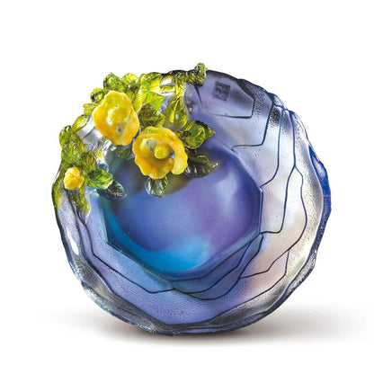 Crystal Flower, Flower of the Month, Twelve Blooms (Set of 12pcs) - LIULI Crystal Art