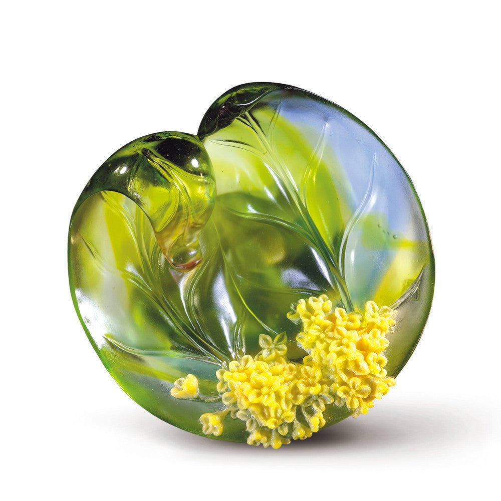 Crystal Flower, Flower of the Month, Twelve Blooms (Set of 12pcs) - LIULI Crystal Art