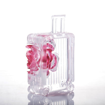 LIULI Crystal Flower Packed with Confidence