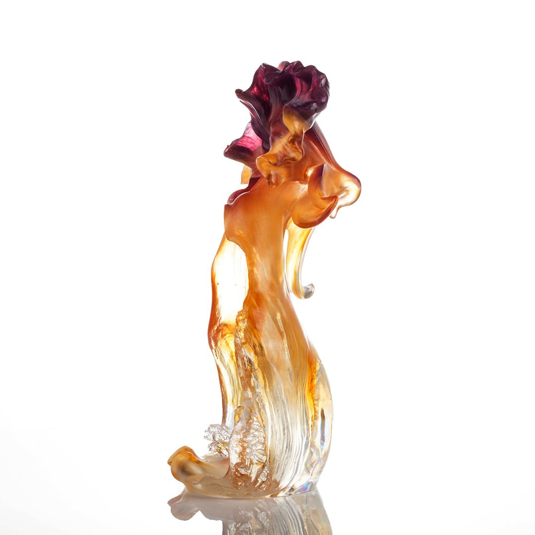 Liu Li Crystal LIULI Crystal Flower The Original Source – LIULI Crystal Art