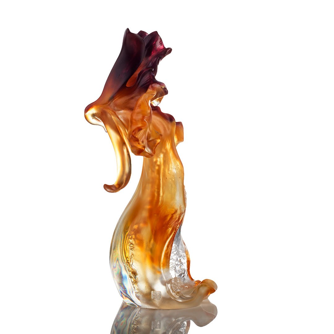 Liu Li Crystal LIULI Crystal Flower The Original Source – LIULI Crystal Art