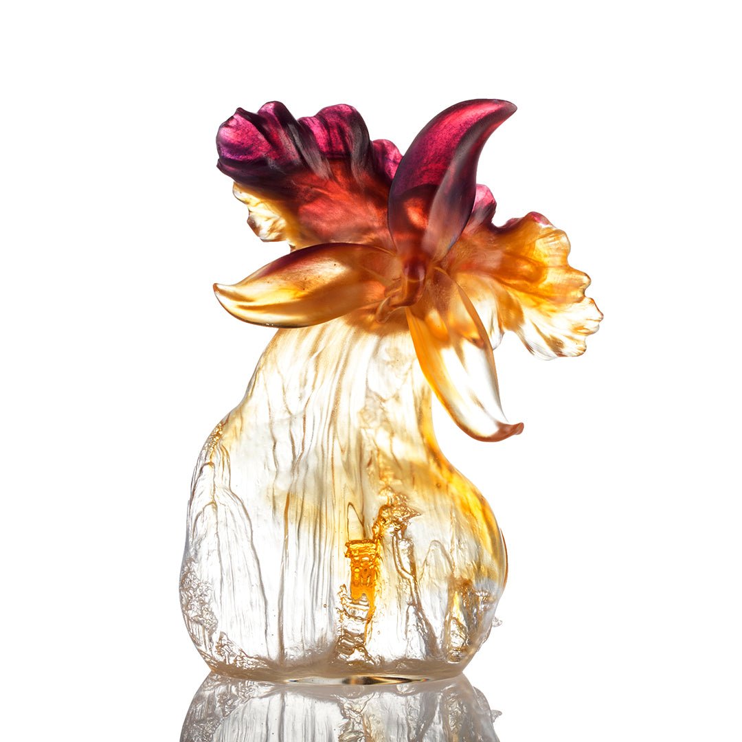 Liu Li Crystal LIULI Crystal Flower The Original Source – LIULI Crystal Art