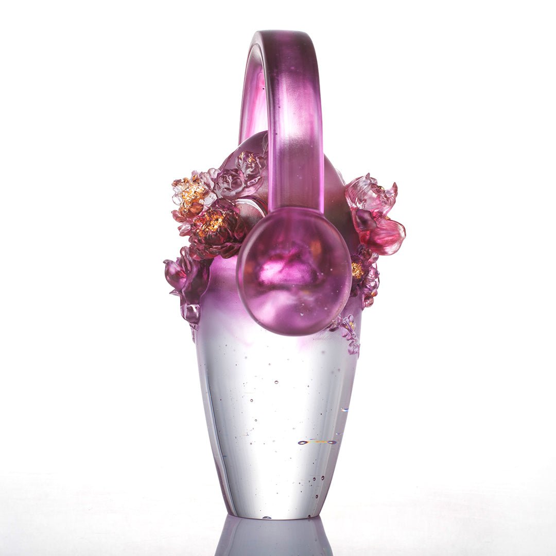 LIULI Crystal Flower Tune into Good