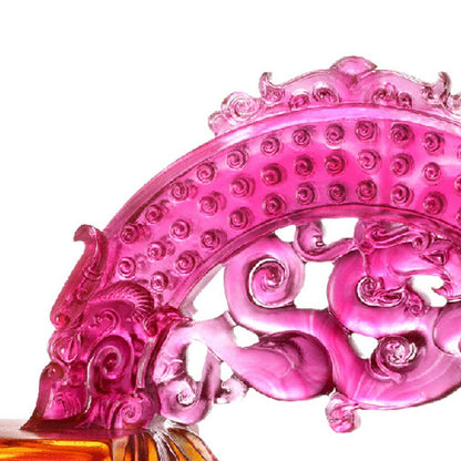 '-- DELETED -- Ubiquitous Brilliance of the Dragon (Harmony) - Mythical Creature (Collector's Edition) - LIULI Crystal Art